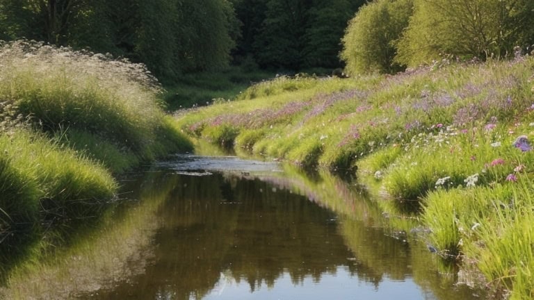calm river