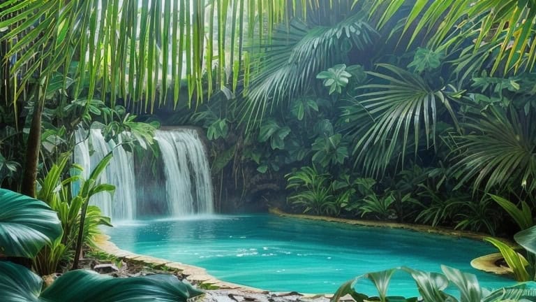 waterfall exotic