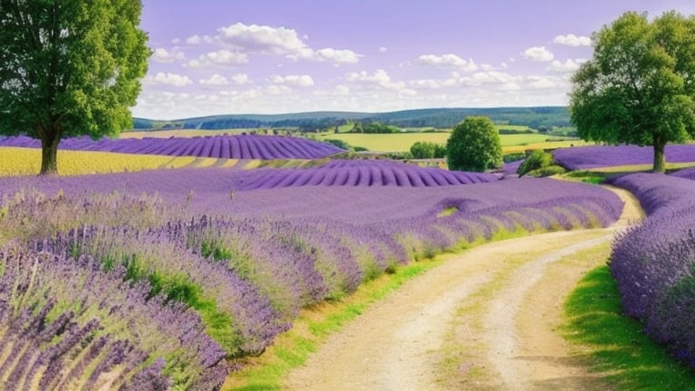lavander field