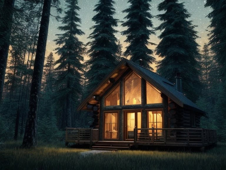 house in the wood
