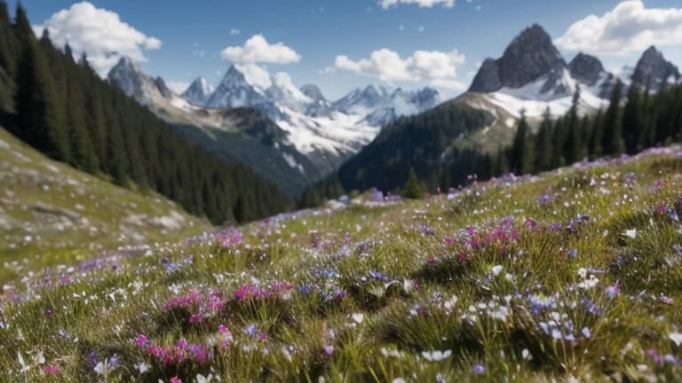 mountain flowers