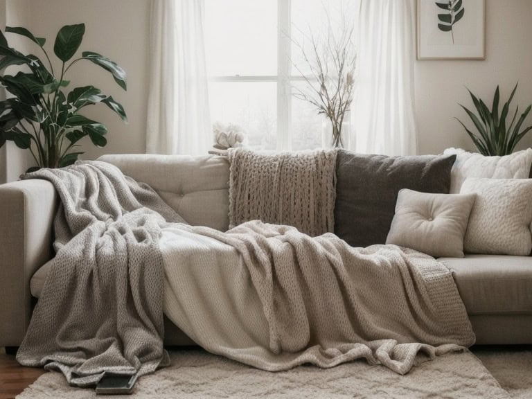 couch in living room