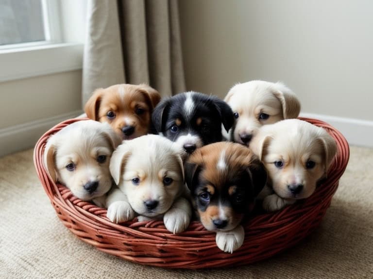 puppies after nap