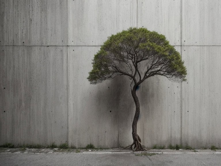 tree in the city
