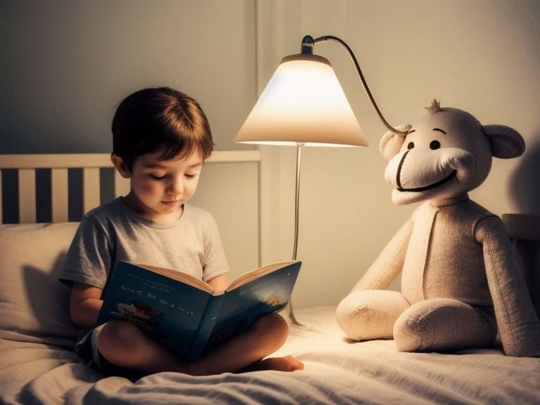 reading before bed time