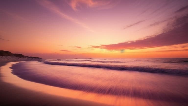sky at the sunset