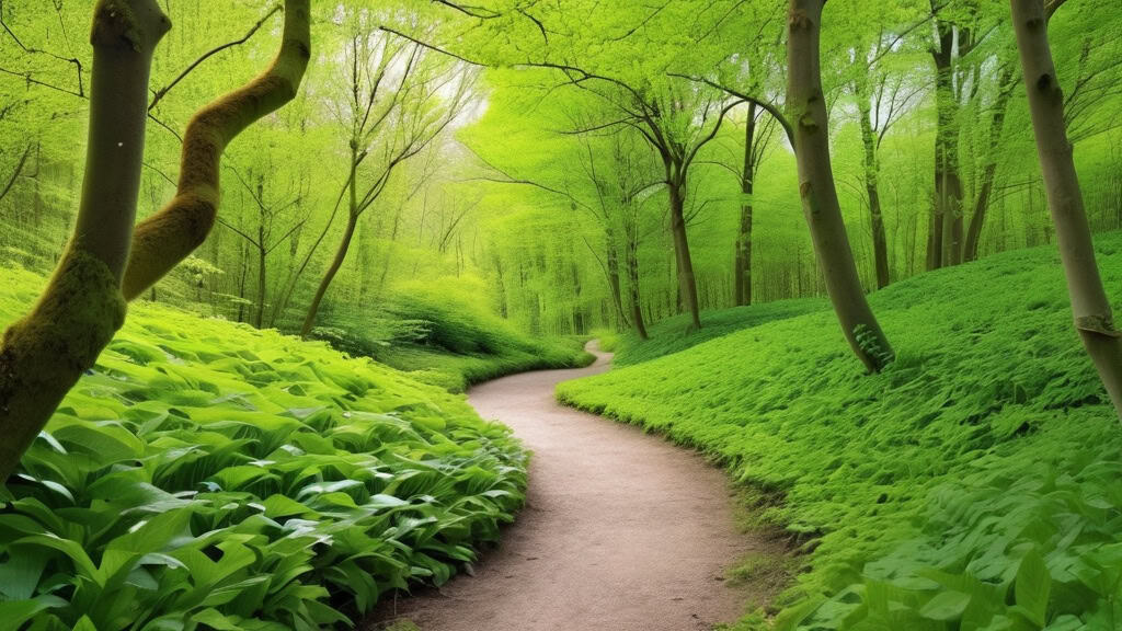 green forest