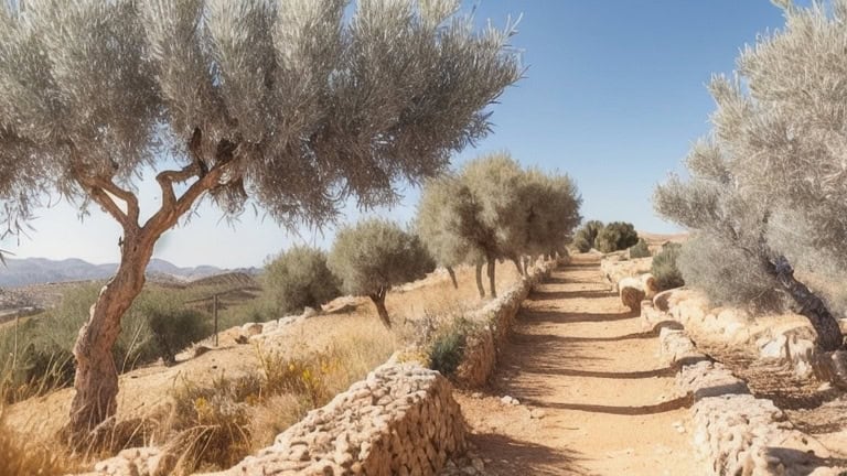 Greece trees