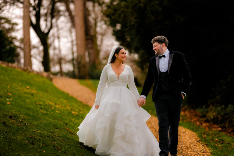 Laurean and Ieuans Wind Swept Fairyhill Wedding