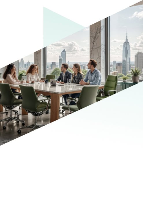 Business team meeting in a modern Riyadh office