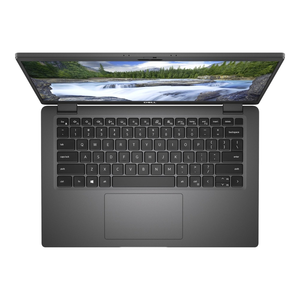 Dell Latitude 7410 Top Angle Keyboard View Dell Latitude 7410 refurbished laptop top angle view showing keyboard