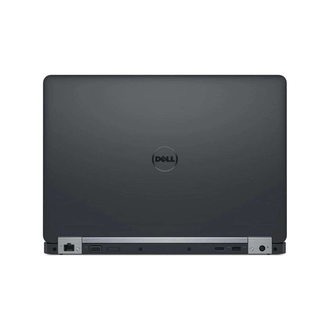 Back side view of Dell Latitude 5470 showing display lid with Dell logo
