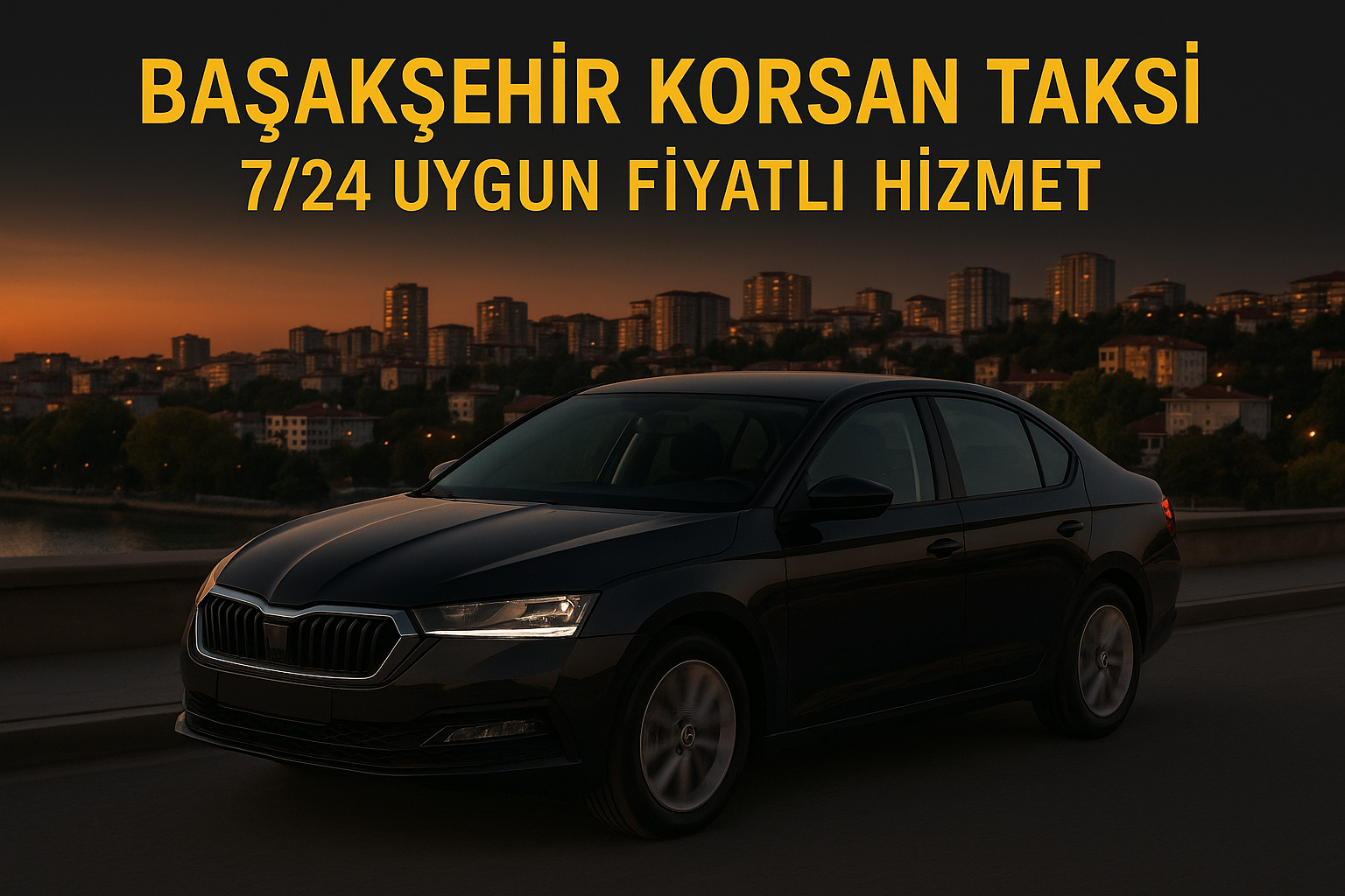 Başakşehir korsan taksi