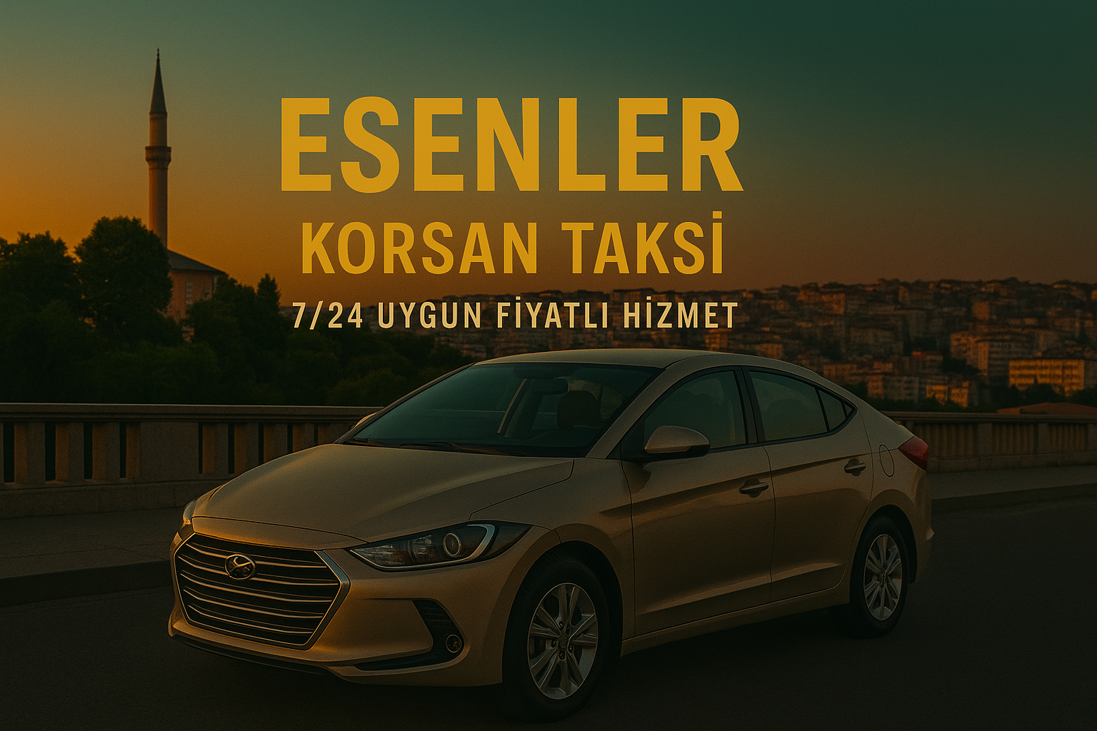 Esenler korsan taksi