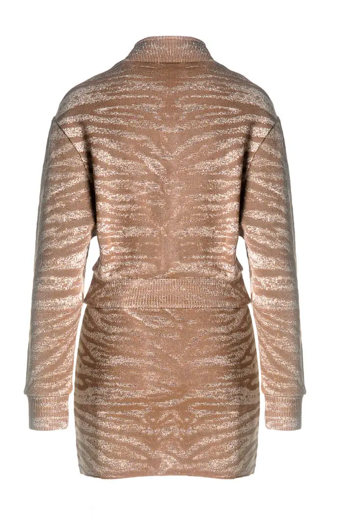 Mini Saia Jacquard Tigre - Imagem 6