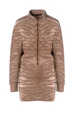 Mini Saia Jacquard Tigre - Imagem 5