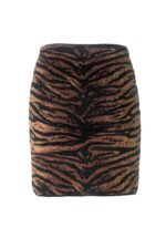 Mini Saia Jacquard Tigre - Imagem 4