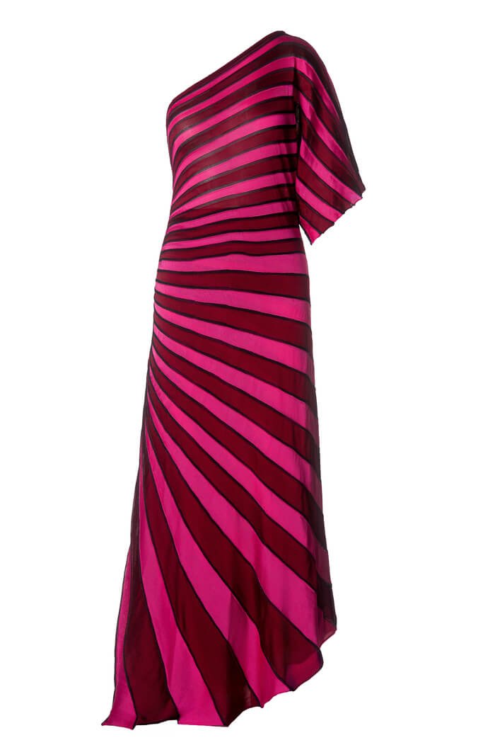 Vestido Diagonal com Volume - Imagem 5