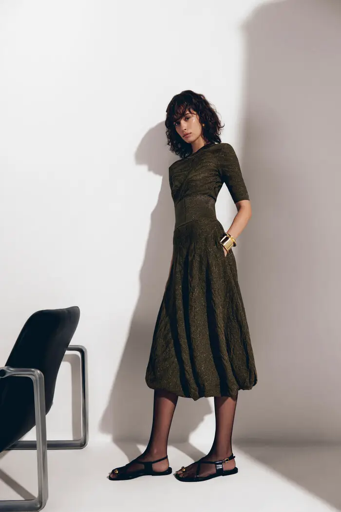 EMIV25-54 SAIA TIGRE RENDADO MILITAR Saia Balonê Tigre Rendada