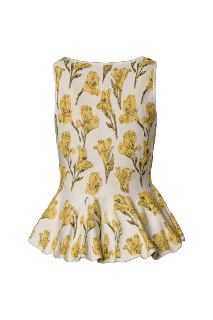 Top Corselet em Tricot Jacquard - Imagem 6