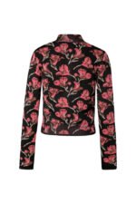 Jaqueta Bomber Jacquard Orquídea - Imagem 3