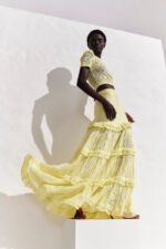 Saia Boho Longa Babados