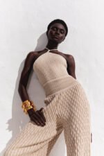 Regata Tricot Alça Canelada