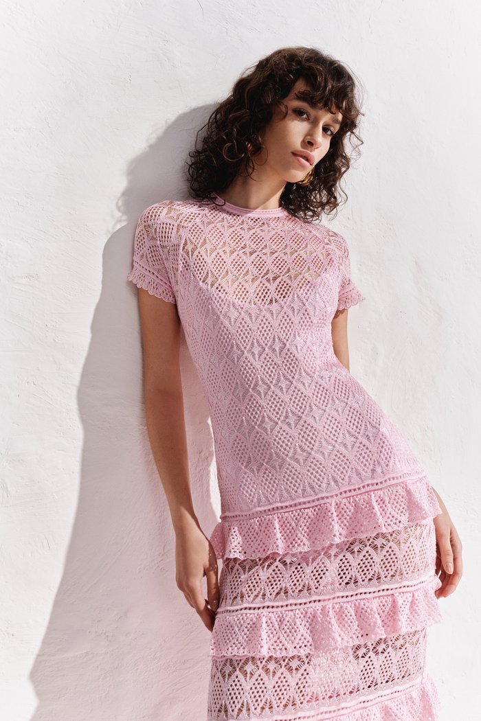 Vestido Boho Midi Babados - Imagem 3