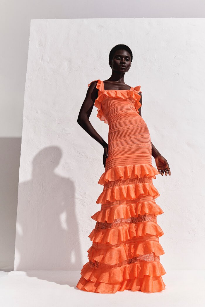 Vestido Boho Longo Babados - Imagem 2