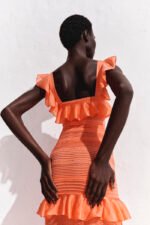 Vestido Boho Longo Babados - Imagem 3