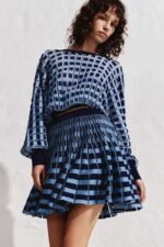 Mini Saia Listrada Bicolor