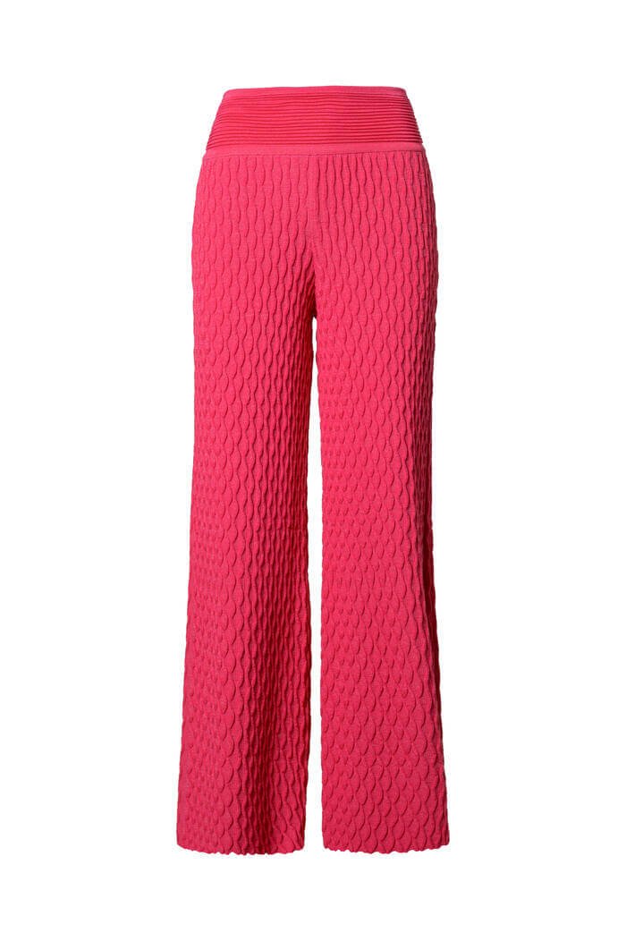 Calça Flare Tricot Texturizado - Imagem 2