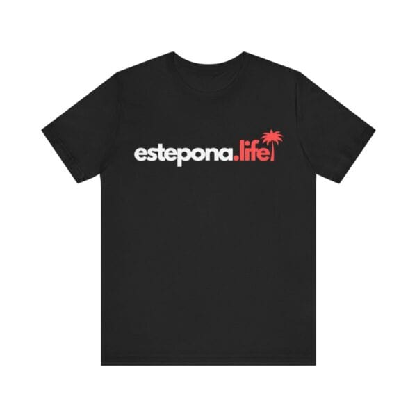 Estepona Life White Logo Tee