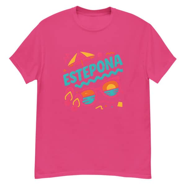 Estepona Neon Beach Party Tee - Image 8