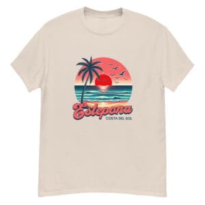 Estepona Costa Retro Sunset Tee
