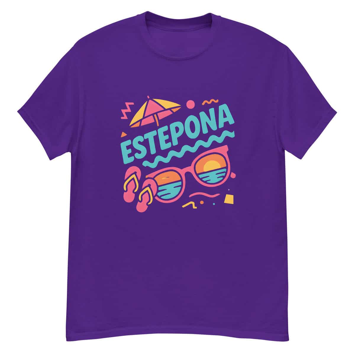 Estepona Neon Beach Party Tee