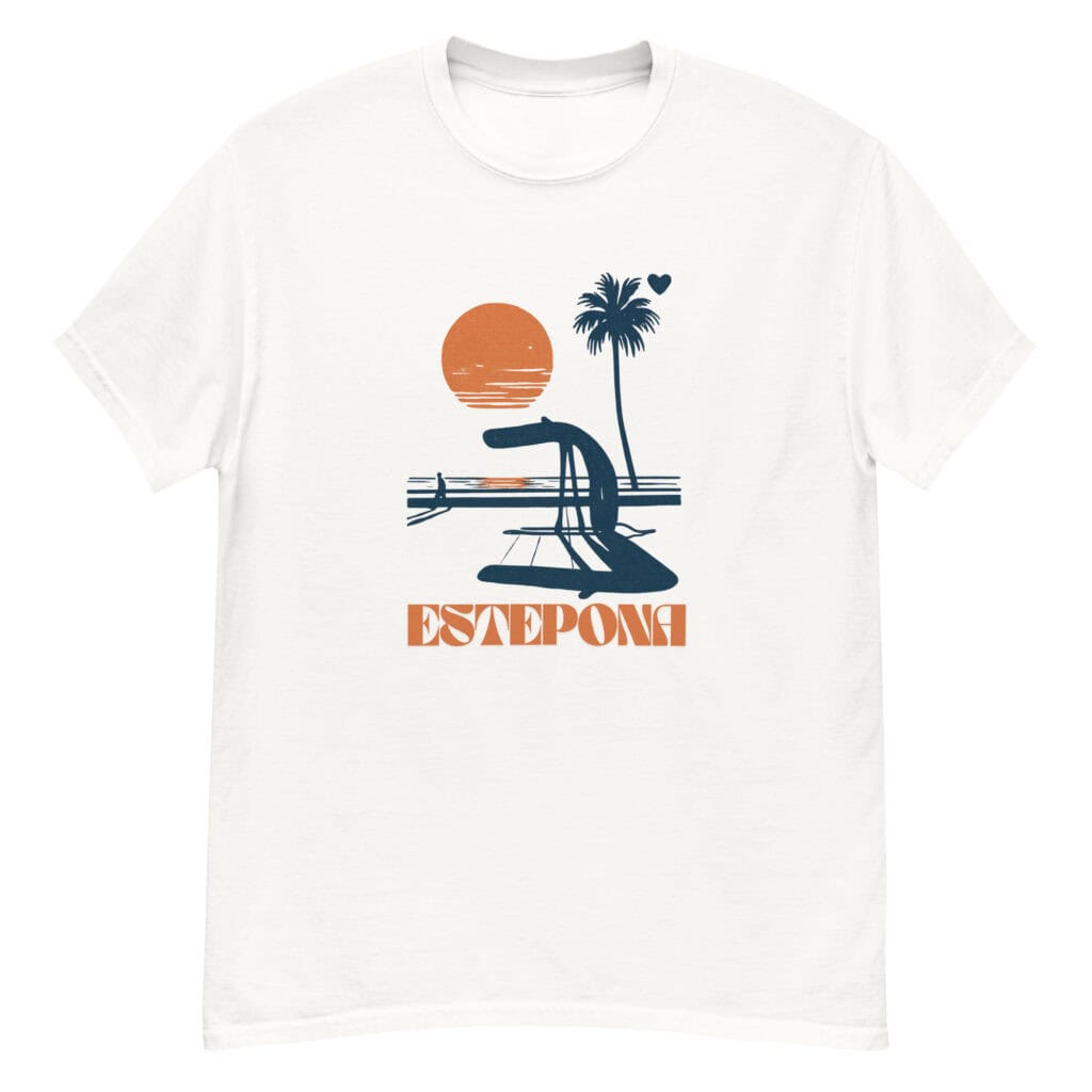 Estepona Dog Statue Tee