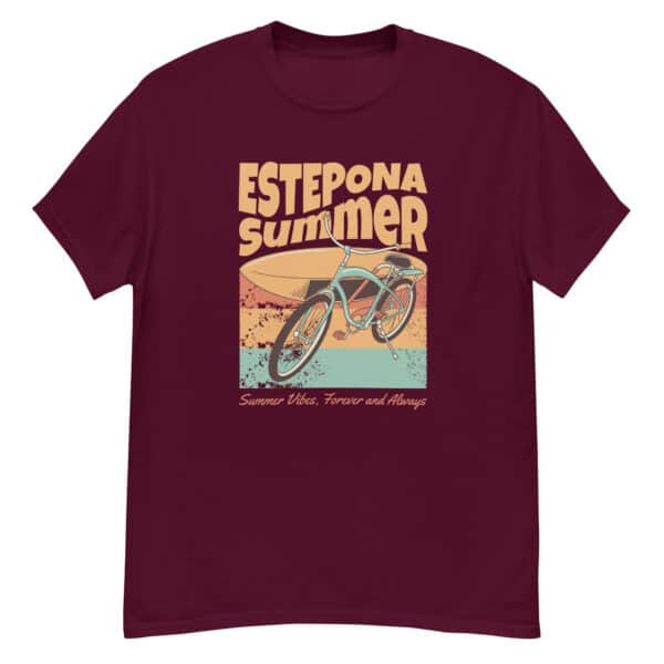 Estepona Summer Retro Bike Tee - Image 2