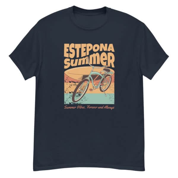Estepona Summer Retro Bike Tee - Image 3