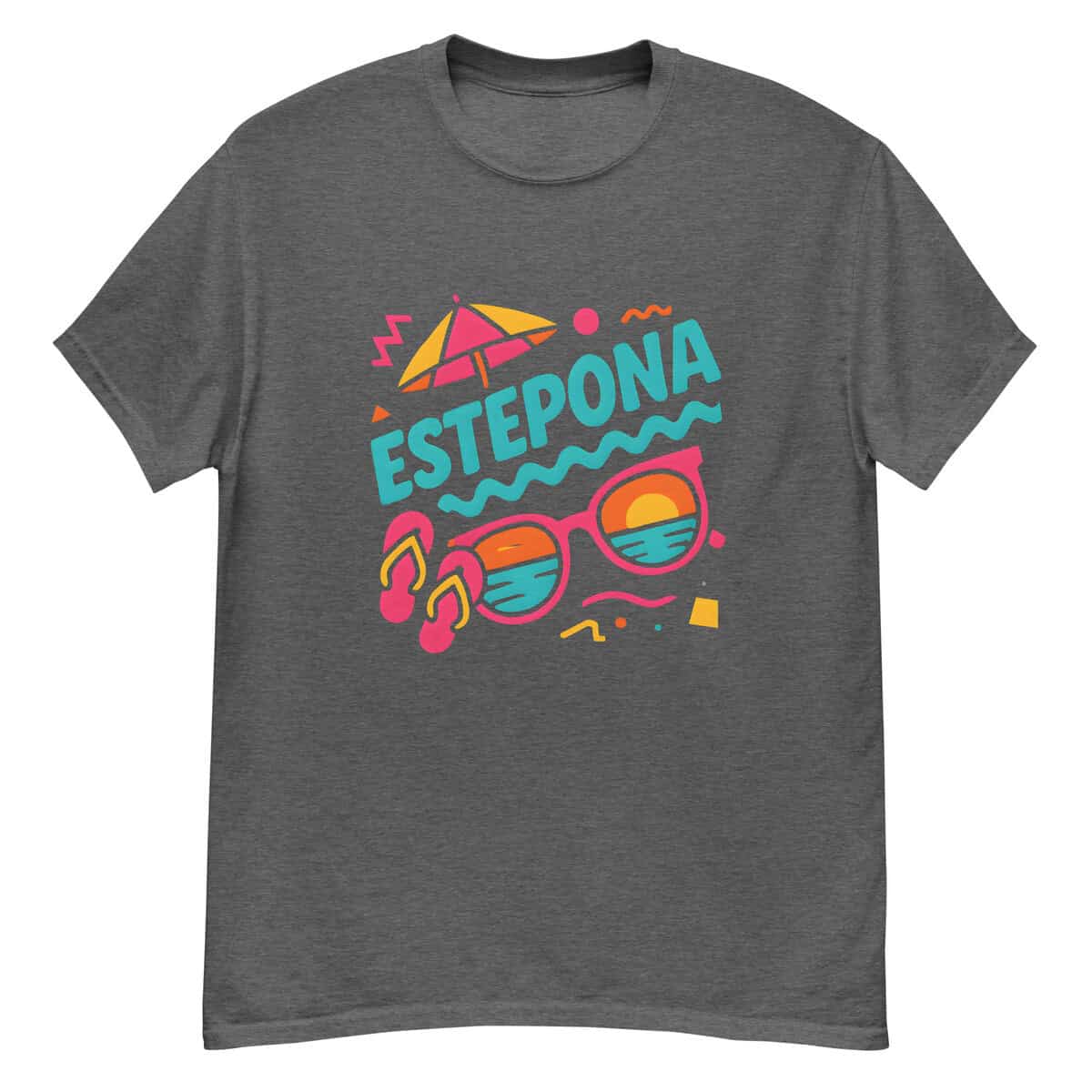 Estepona Neon Beach Party Tee - Image 17