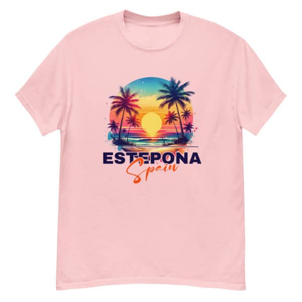 Estepona Colorful Sunset Splash Tee - Image 8