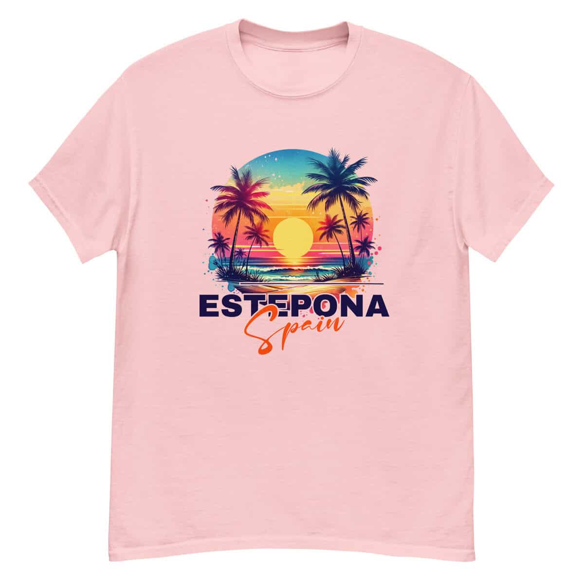 Estepona Colorful Sunset Splash Tee - Image 8
