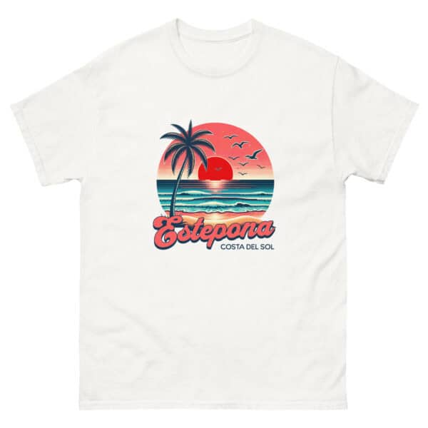 Estepona Costa Retro Sunset Tee - Image 12