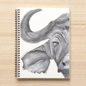 Noble Gaze - Wire bound Notebook