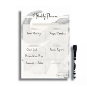 Dry Erase Fridge Weekly Planner - Buffalo