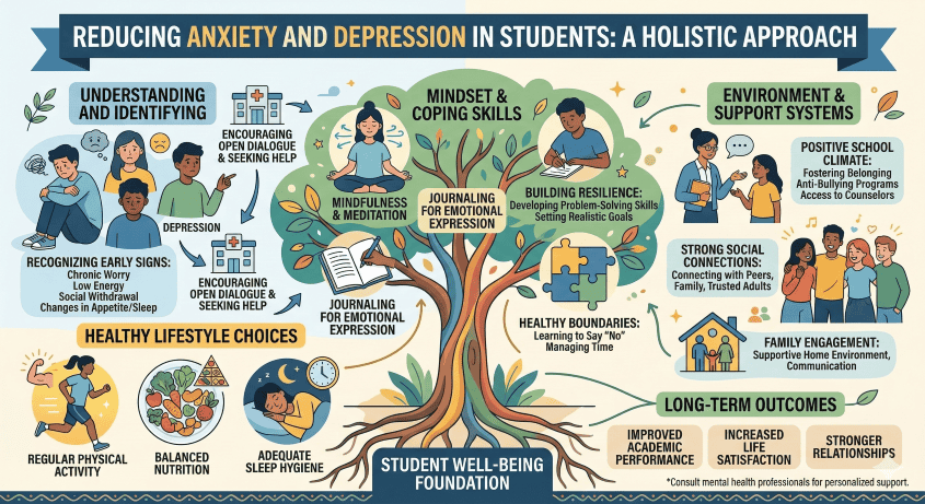 Later School Start Times: Enhancing Focus & Learning 3 Holistic approach to student mental health.