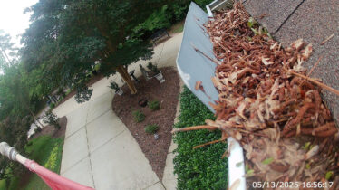 High-quality gutter system preventing clogs and water damage in Kentucky and Cincinnati.