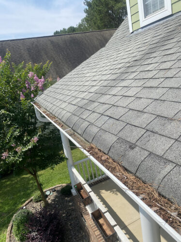 High-quality, clog-free gutter system installed in Cincinnati, Kentucky for maintenance-free rainwater management.