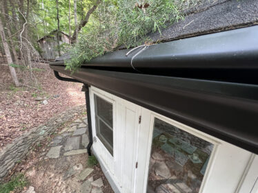Gutter system installed to prevent clogs and maintain drainage in Kentucky homes.