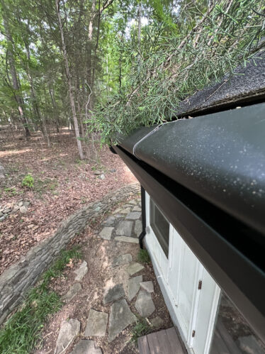 High-quality gutter system designed for clog prevention and easy maintenance in Kentucky and Cincinnati homes.